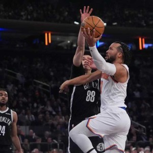 纽约德比13连胜！尼克斯54分狂胜篮网 布伦森20分引6人上双