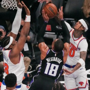 AG体育app下载-德罗赞27分5助 NBA国王主场112-101击败尼克斯 布里奇斯19分